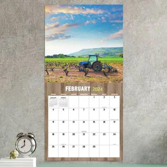 TF Publishing 2024 Tractors & Farm Life Wall Calendar {5}