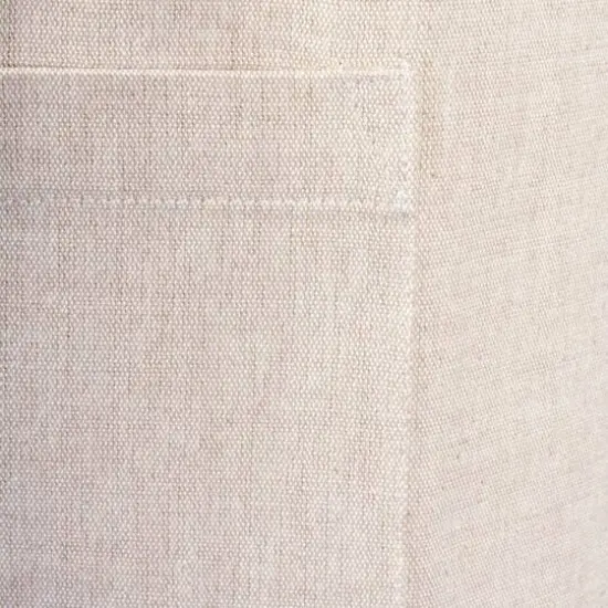 DII&reg; Solid Chambray Bistro Apron Natural {4}