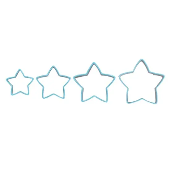 Stars Stainless Steel Nested Cookie Cutter Set by Celebrate It&reg; {3}