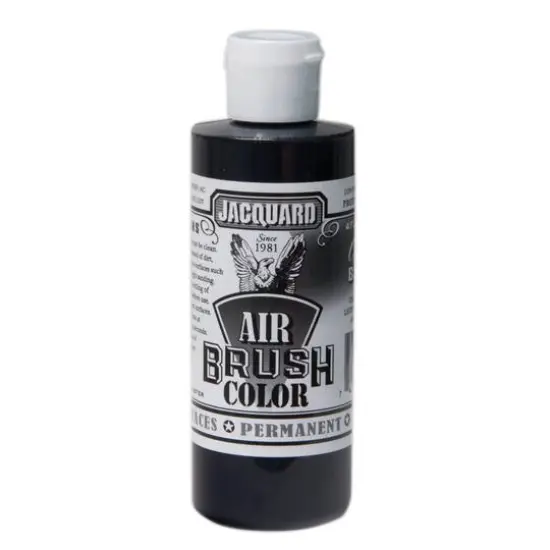 Jacquard Airbrush Color, 4oz. Opaque Black {1}