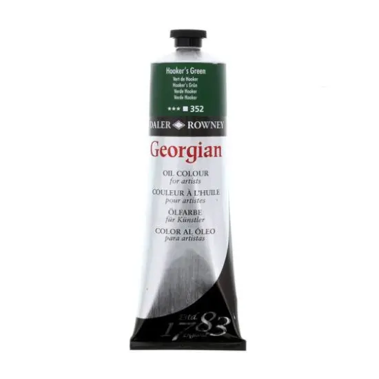 Daler-Rowney&reg; 225mL Georgian Oil Paint Hooker's Green {1}