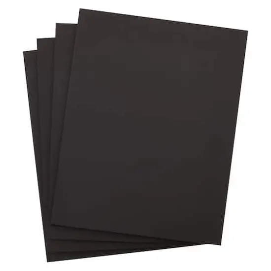 11" x 14" Black Foam Boards, 4ct. {1}