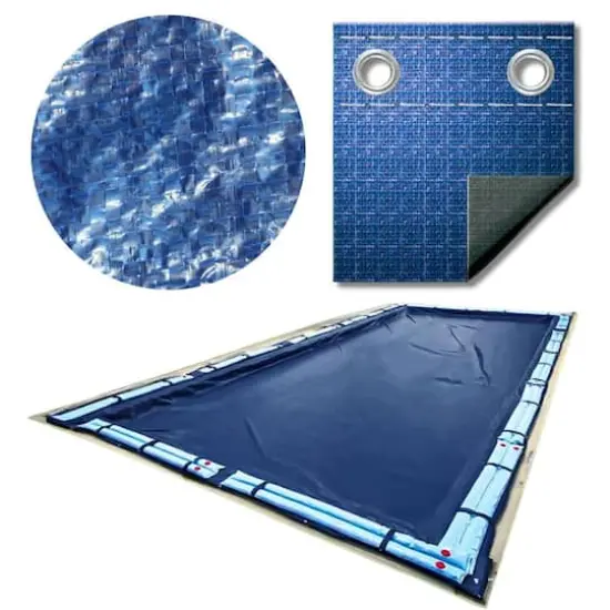 Swim Central 29ft. Rectangular Inground Swimming Pool Winter Cover {1}
