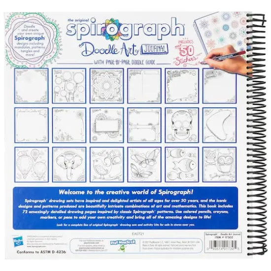 The Original Spirograph&reg; Doodle Art Journal {4}