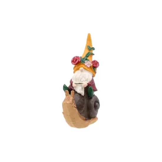 Miniature Gnome on Snail by Make Market&reg; {4}
