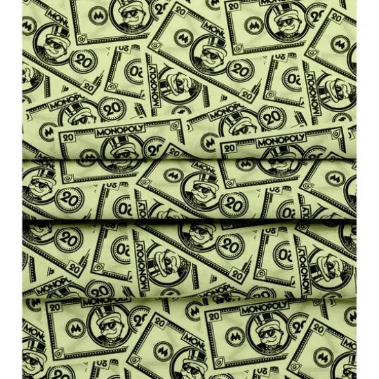 Monopoly 20 Dollars Precut Cotton Fabric {5}