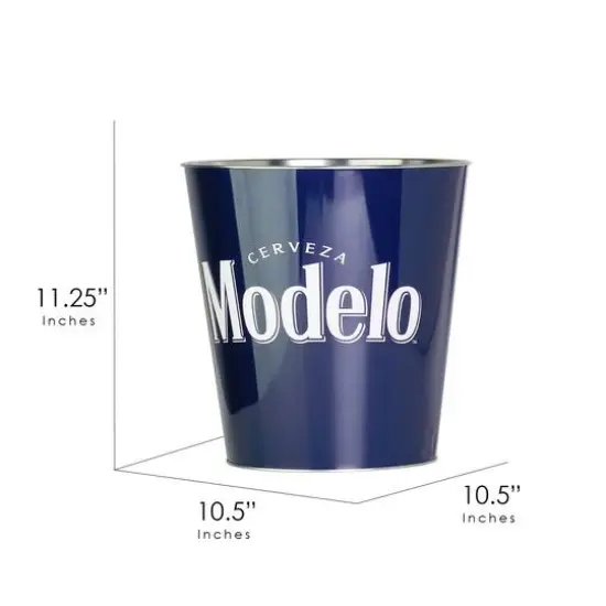 American Art D&eacute;cor&trade; 11" Modelo Decorative Metal Trash Can {8}