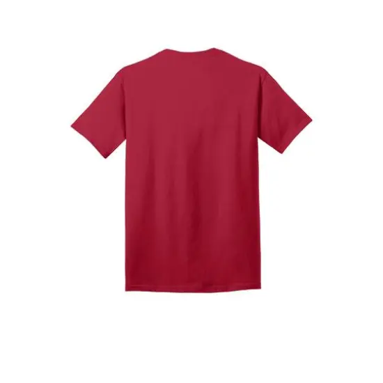 Port & Company&reg; Darks Core Cotton T-Shirt Red {5}