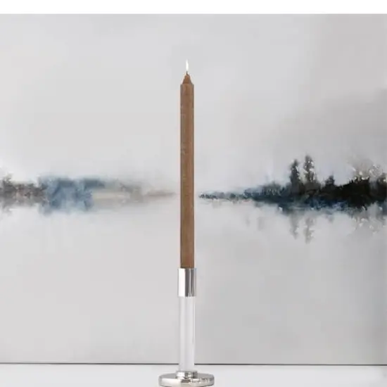 Root Candles 12" Unscented Timberline&trade; Arista&trade; Taper Candles, 12ct. Portobello {4}