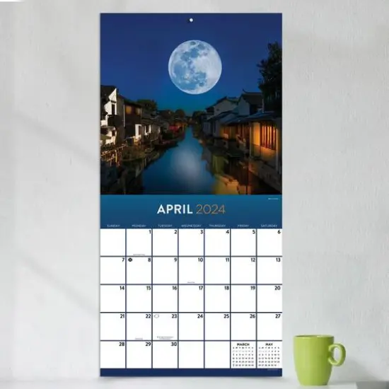 TF Publishing 2024 Moons Wall Calendar {5}
