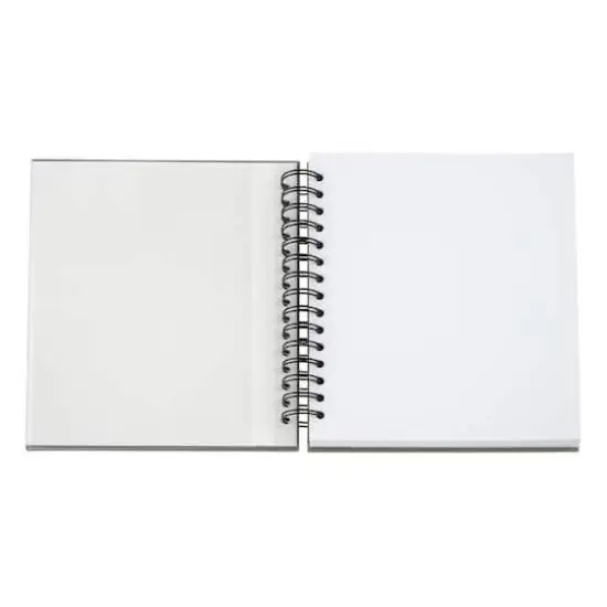 8.75" x 7.75" Spiral Bound Scrapbook Album by Recollections™ Gray {3}