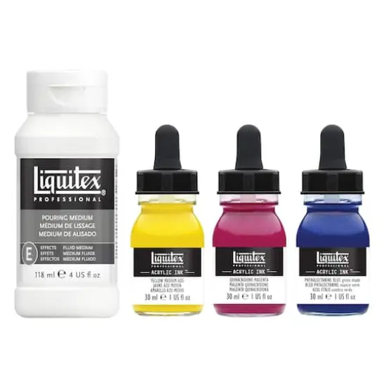 Liquitex&reg; Professional Primary Colors Pouring Technique Set {3}