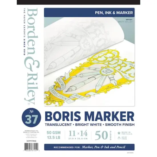Borden & Riley&reg; No.37 Boris Marker Pad {1}