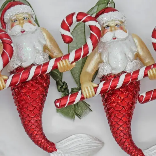 National Tree Company Santa Merman Ornaments, 4ct. {4}