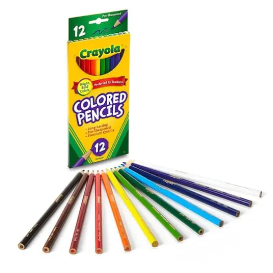 Crayola&reg; Colored Pencils, 6 Packs of 12 {4}