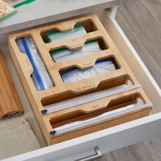 Kitchen Details Bamboo Kitchen Drawer Organizer {4}