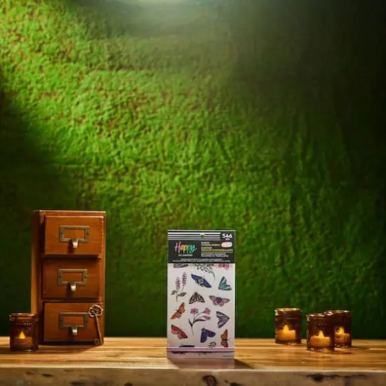 The Classic Happy Planner&reg; Butterfly Botanics Sticker Book {4}