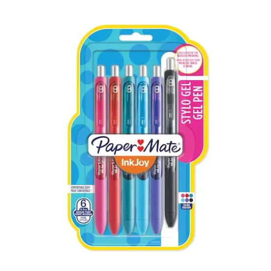 Paper Mate&reg; InkJoy&reg; Retractable 0.7mm Gel Pen 6 Color Set {5}