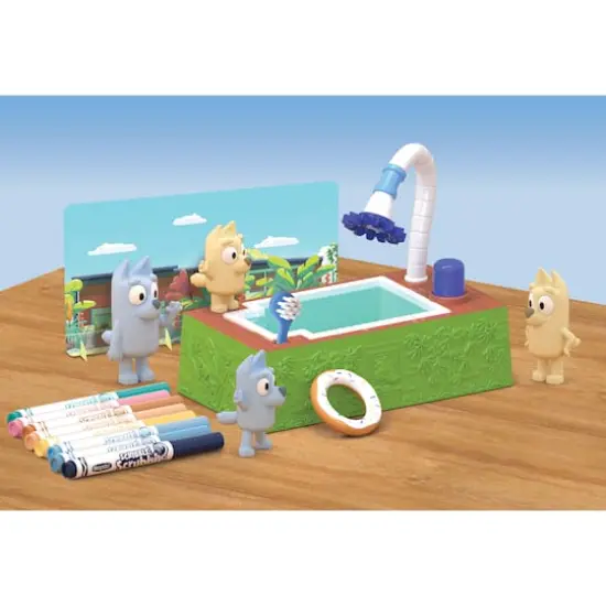 Crayola&reg; Scribble Scrubbie&reg; Bluey Poolside Playset, 4ct. {3}