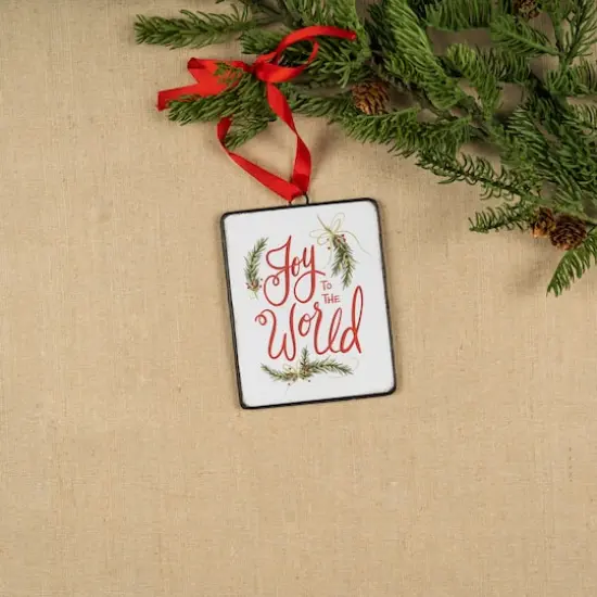12ct. Holiday Sentiment Ornament {5}