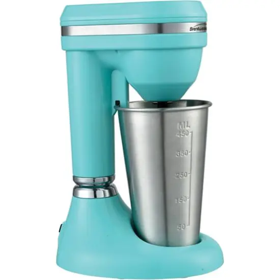 Brentwood 15oz. Turquoise Classic Milkshake Maker {5}