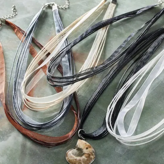 Bead Landing&trade; Ribbon Cord Necklaces {3}