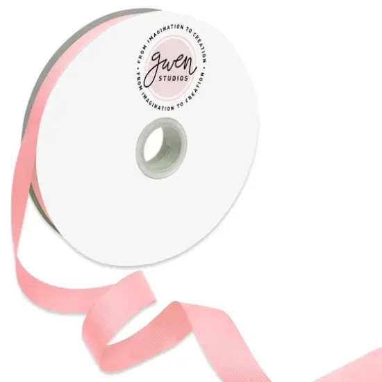Gwen Studios Solid Grosgrain Ribbon Pink {1}
