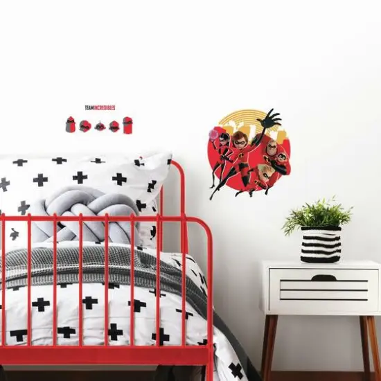 RoomMates Incredibles 2 Peel & Stick Giant Wall Decals {4}