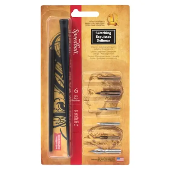 Speedball&reg; Sketching Pen Set {4}