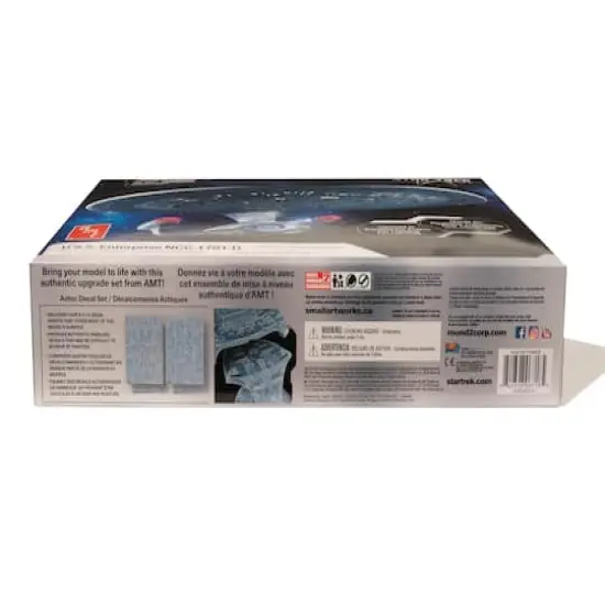 AMT&reg; Star Trek: The Next Generation U.S.S. Enterprise NCC-1701-D 1:1400 Scale Model Kit {5}
