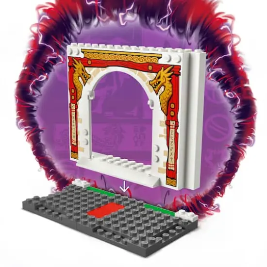 LEGO&reg; NINJAGO&reg; Ninja Spinjitzu Temple Action Toy Playset 71831 {6}