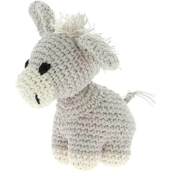 Hoooked Joe the Grey Donkey DIY Crochet Kit {5}