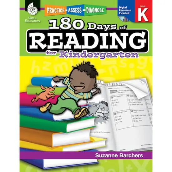 180 Days of Reading Activity Book for Kindergarten {1}