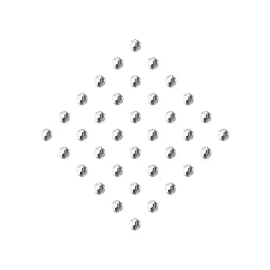 John Bead Preciosa 4mm Czech Crystal Glass Faceted Round Beads, 40ct. Labrador Halfcoat {4}