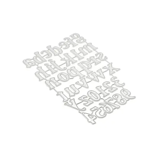Alphabet & Number Cutting Die by Recollections&trade; {6}