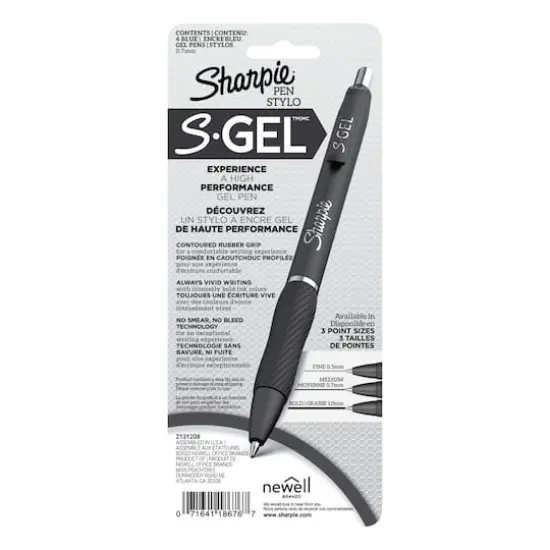 Sharpie&reg; S Gel&trade; Blue Ink Pen Set {5}