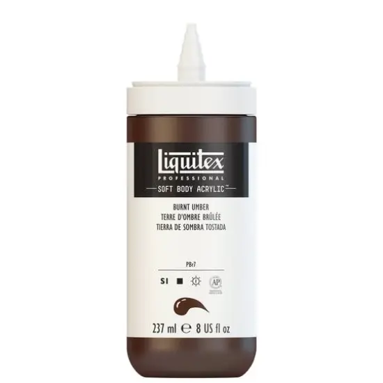 Liquitex&reg; Professional Soft Body Acrylic Color, 8oz. Burnt Umber {4}