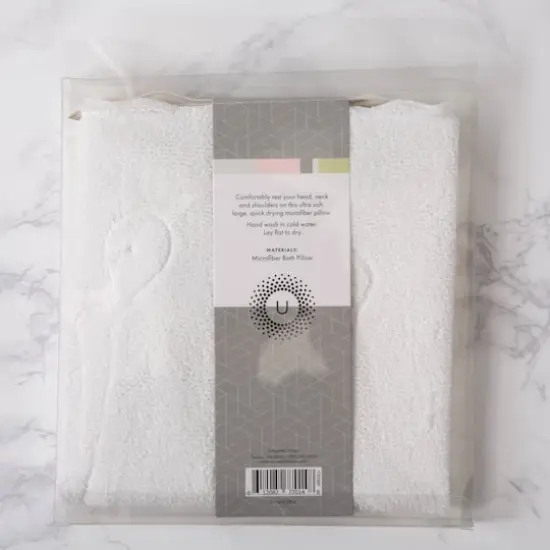 European Soaps Microfibre Bath Pillow {6}