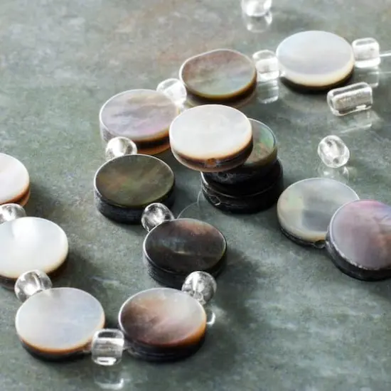 Disc Shell Beads, 10mm by Bead Landing&trade; {3}