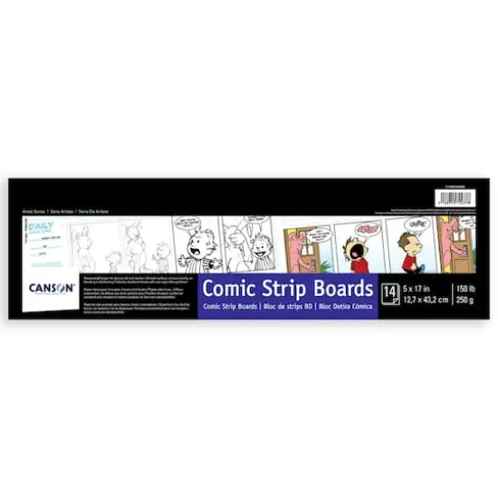 Canson&reg; Fanboy Comic Strip Daily Board Pack {1}