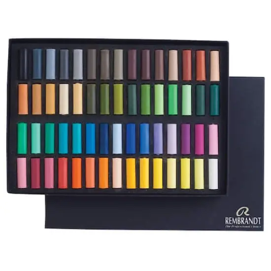 Rembrandt&reg; Pastel 60 Color Half Stick Set {5}