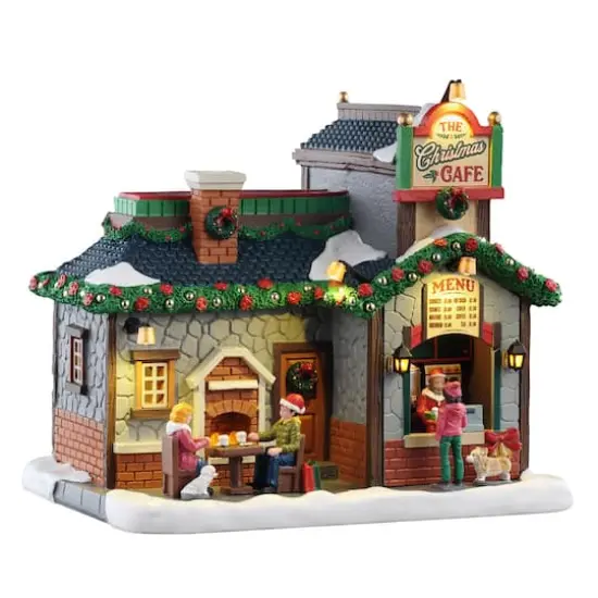 Lemax&reg; Caddington Village The Christmas Caf&eacute; {1}