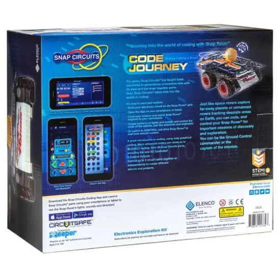 Snap Circuits&reg; Code Journey Build Your Circuit STEM Building Toy {3}