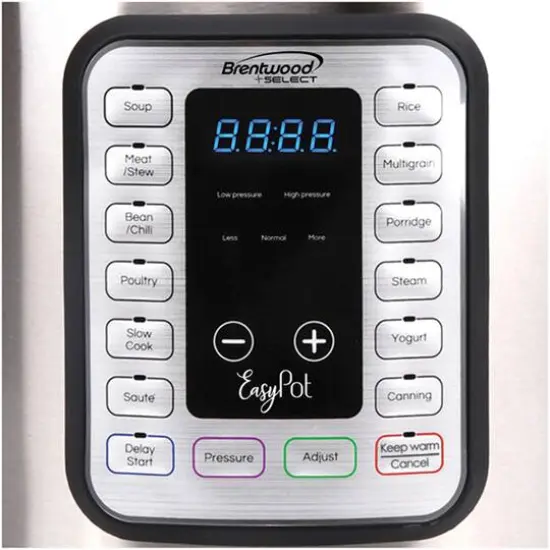 Brentwood 6qt. 8-in-1 Easy Pot Electric Multicooker {3}