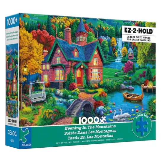 Assorted EZ 2 Hold&trade; 1,000 Piece Puzzle {5}