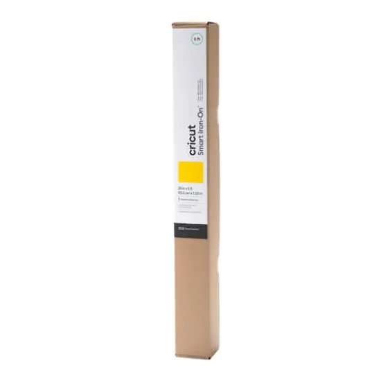 Cricut&reg; Smart Iron-On&trade; Roll, 25" x 5ft. Yellow {4}