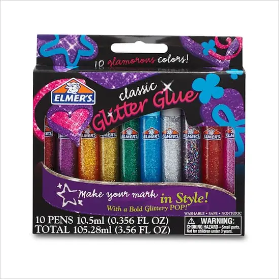 Elmer's&reg; Washable Glitter Glue Pen Set {3}