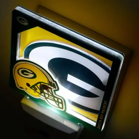 NFL Logo Series Nite Light Green Bay Packers {5}