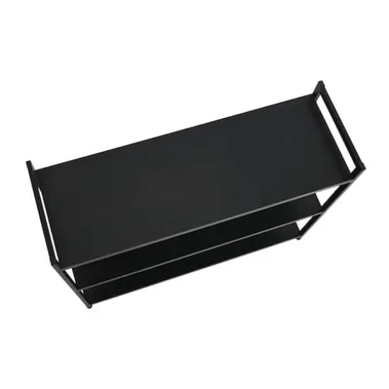 Household Essentials Jamestown 42" Wide Bookshelf Black {5}