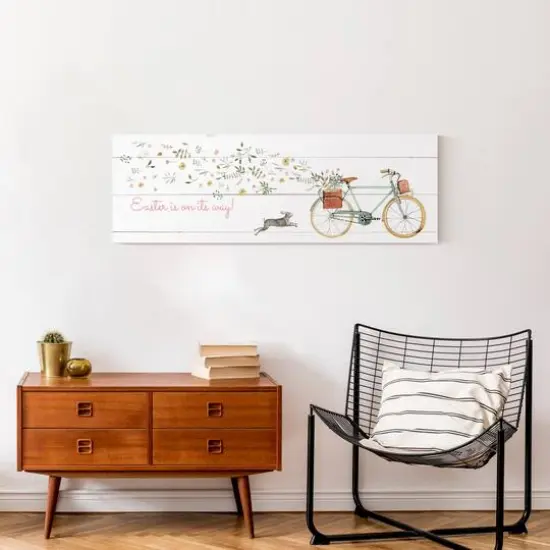 Easter Bike Canvas Wall Art {6}